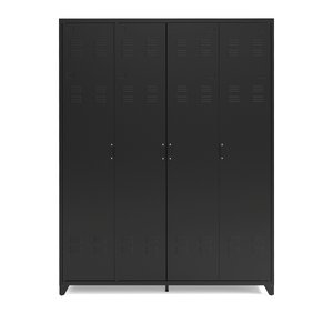 Hiba 4-Door Steel Cabinet LA REDOUTE INTERIEURS image