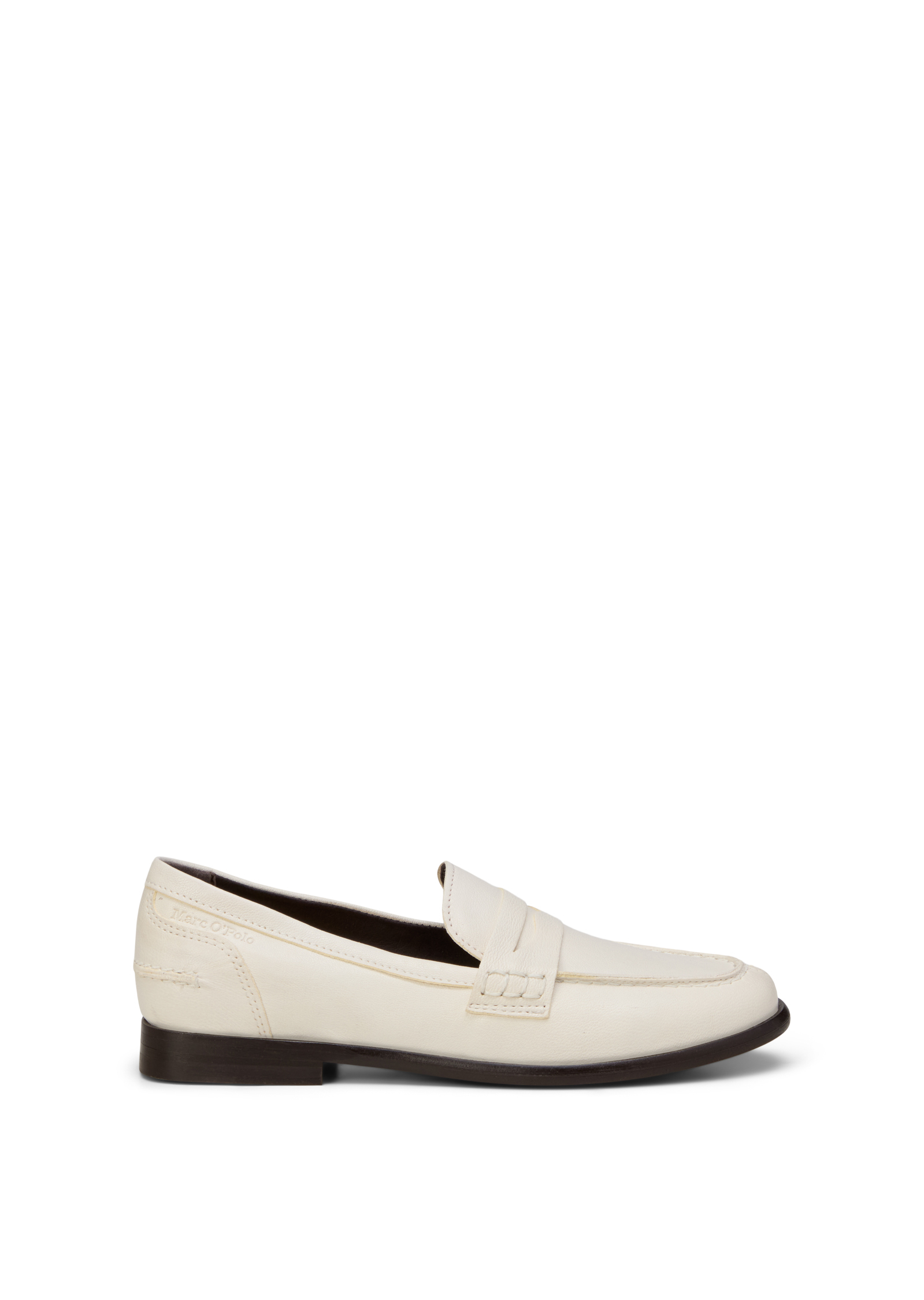 Penny-Loafer modèle Fiona en cuir de chèvre naturel, MARC O'POLO