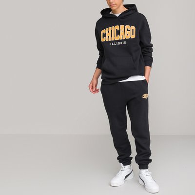 Jogging-Anzug mit Schriftzug "Chicago", oversized LA REDOUTE COLLECTIONS