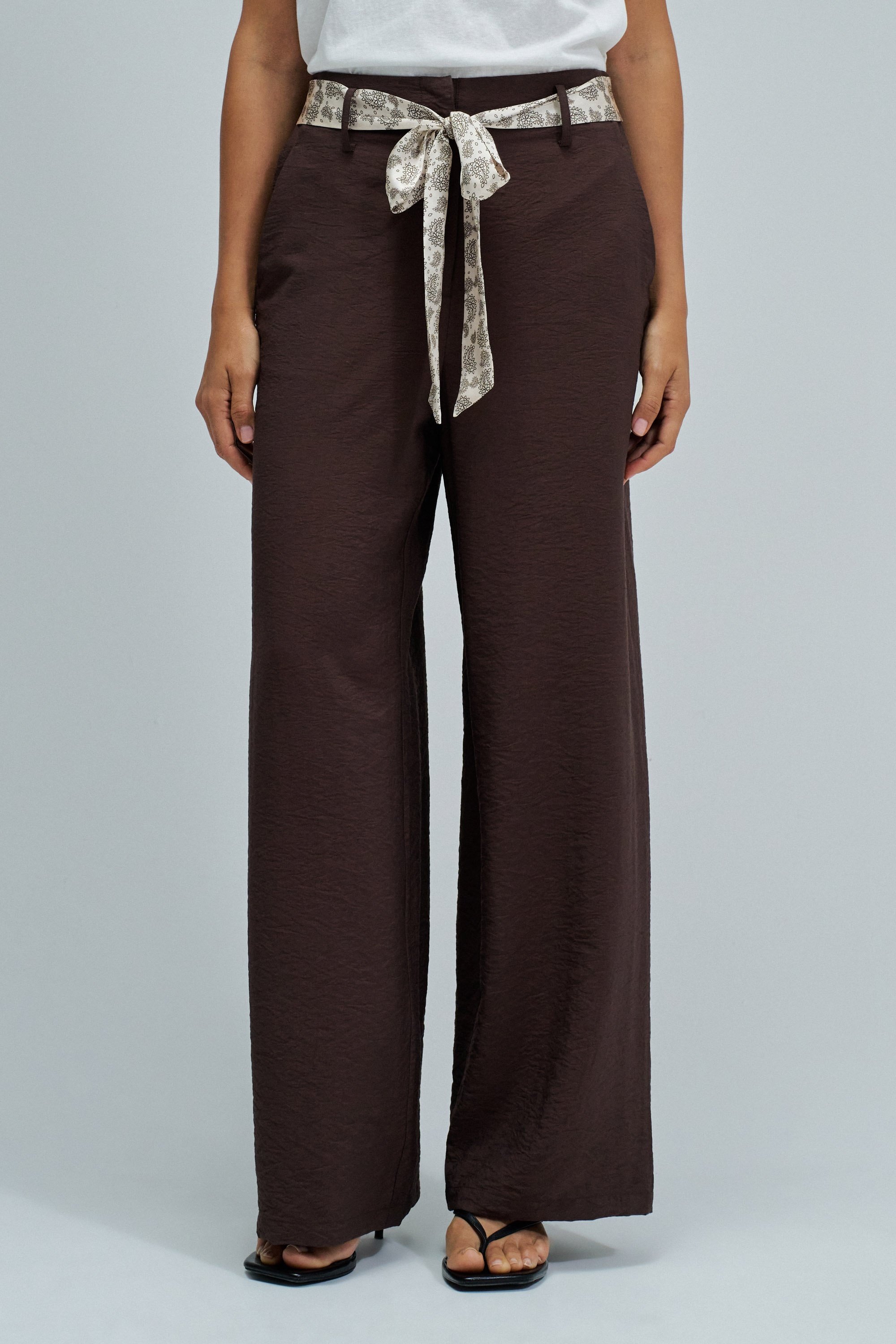 PANTALONS FLUIDES AVEC JAMBE WIDE, SALSA JEANS
