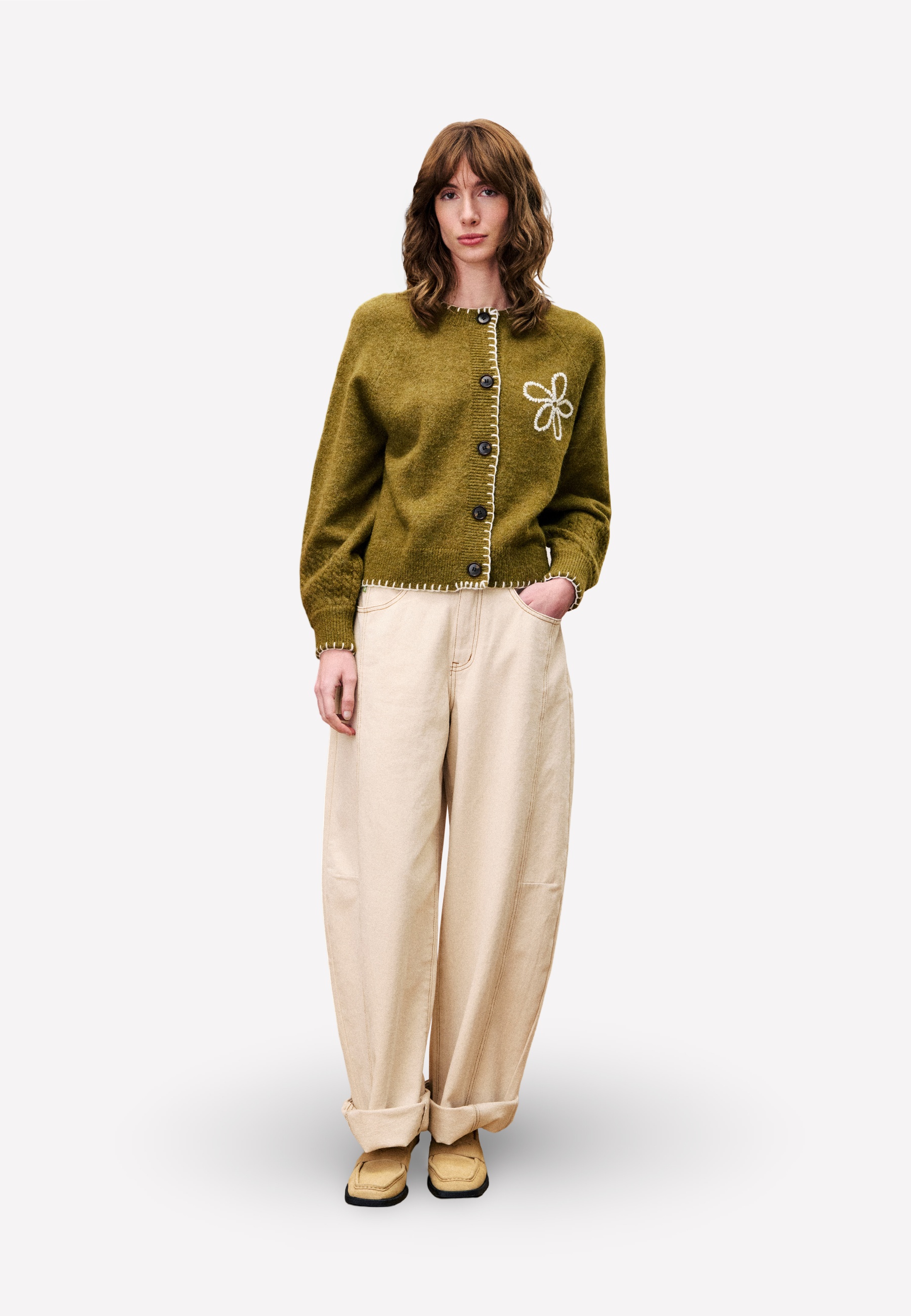 Cardigan  BERGAMOTE, FRNCH