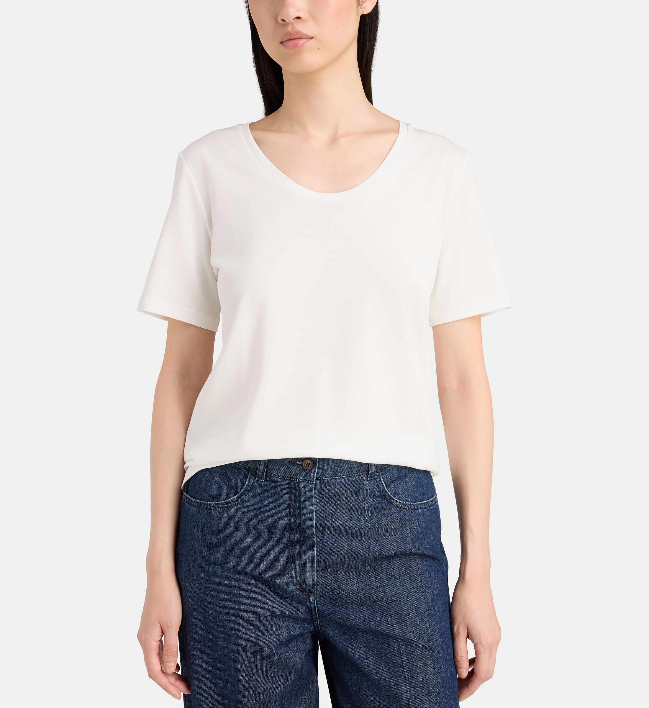 T-shirt droit osola v coton, JODHPUR