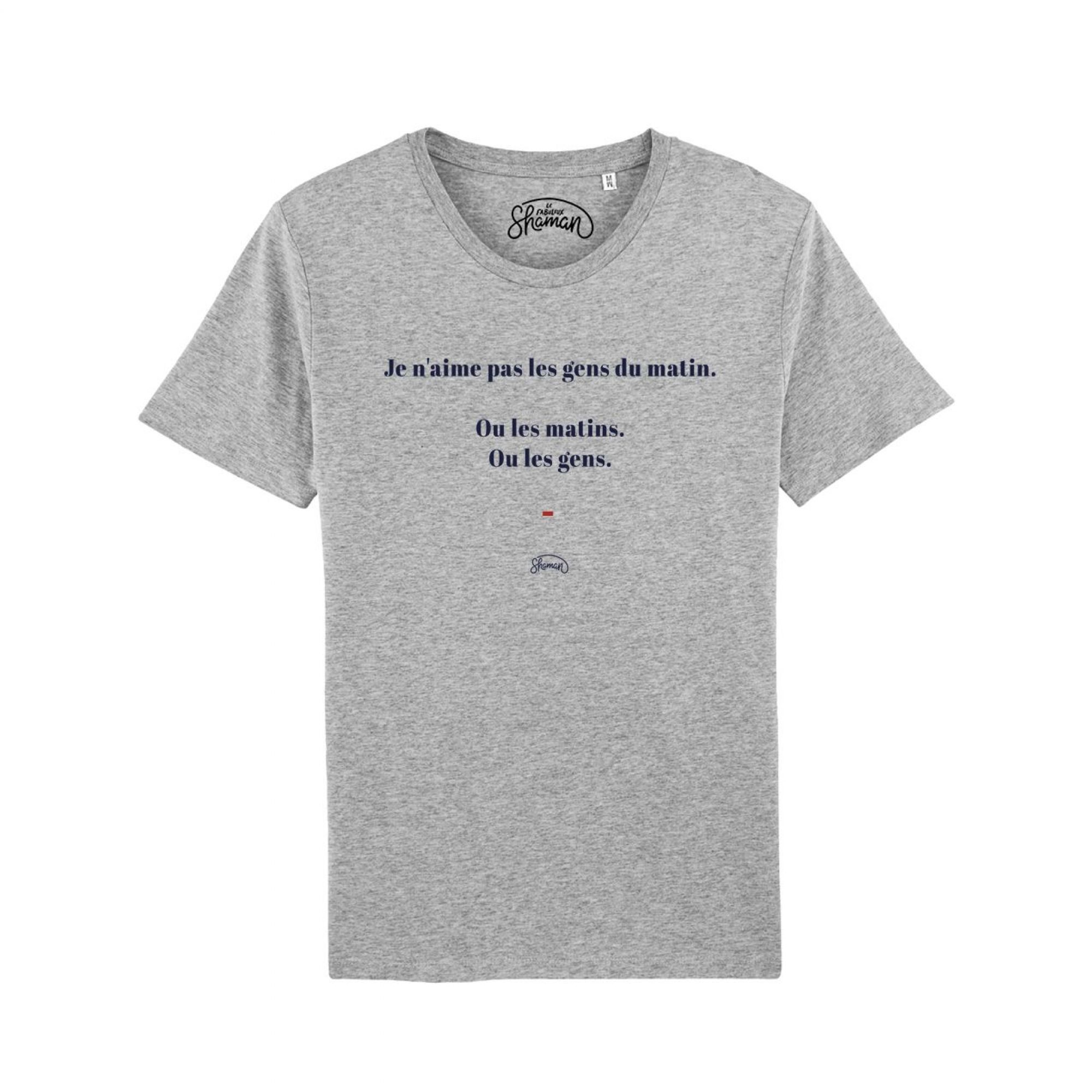 T-shirt Des matins des gens - L, LE FABULEUX SHAMAN