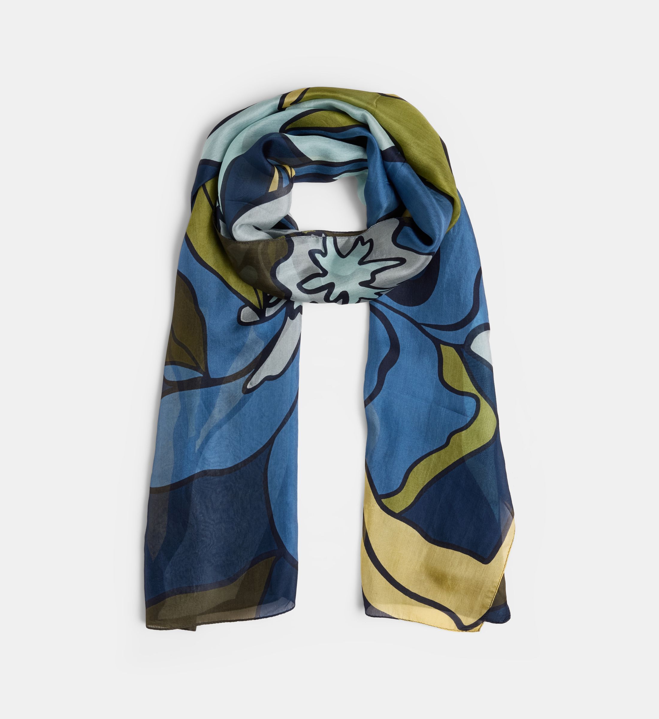 Foulard laurane fleurs, GALERIES LAFAYETTE