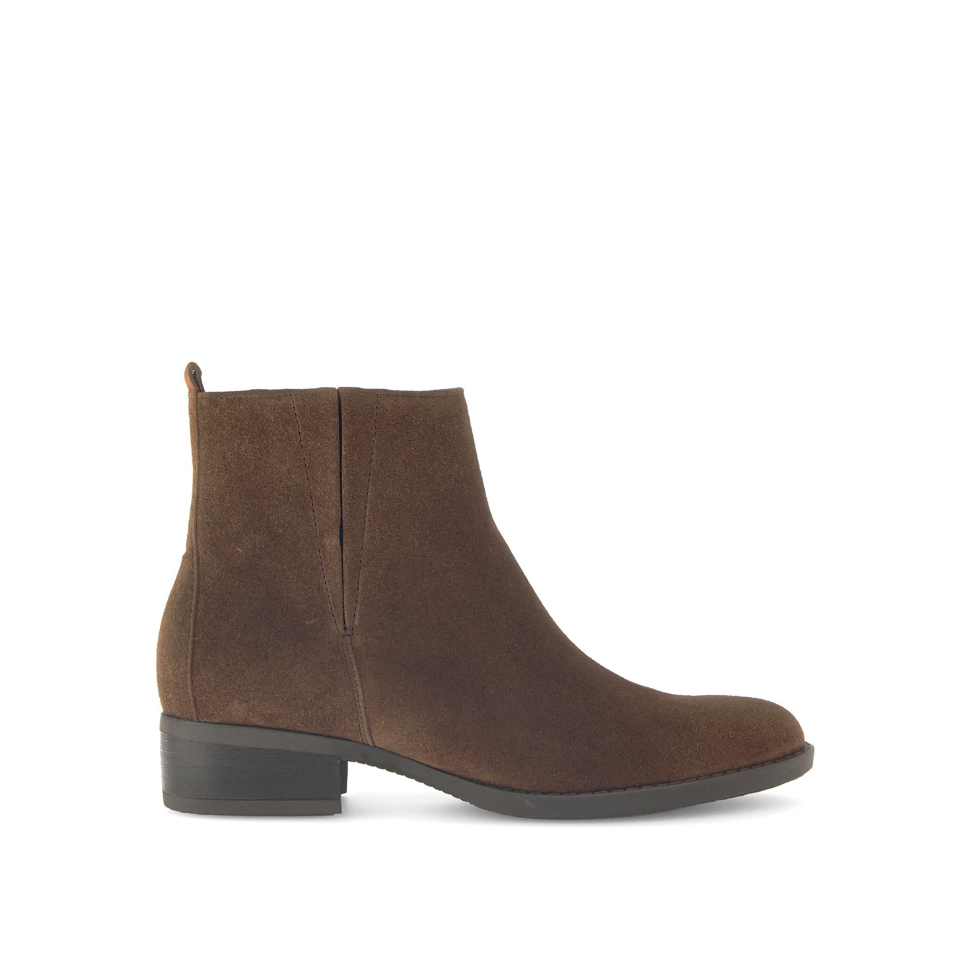 Bottines élégantes en cuir à talon décroché, GABOR