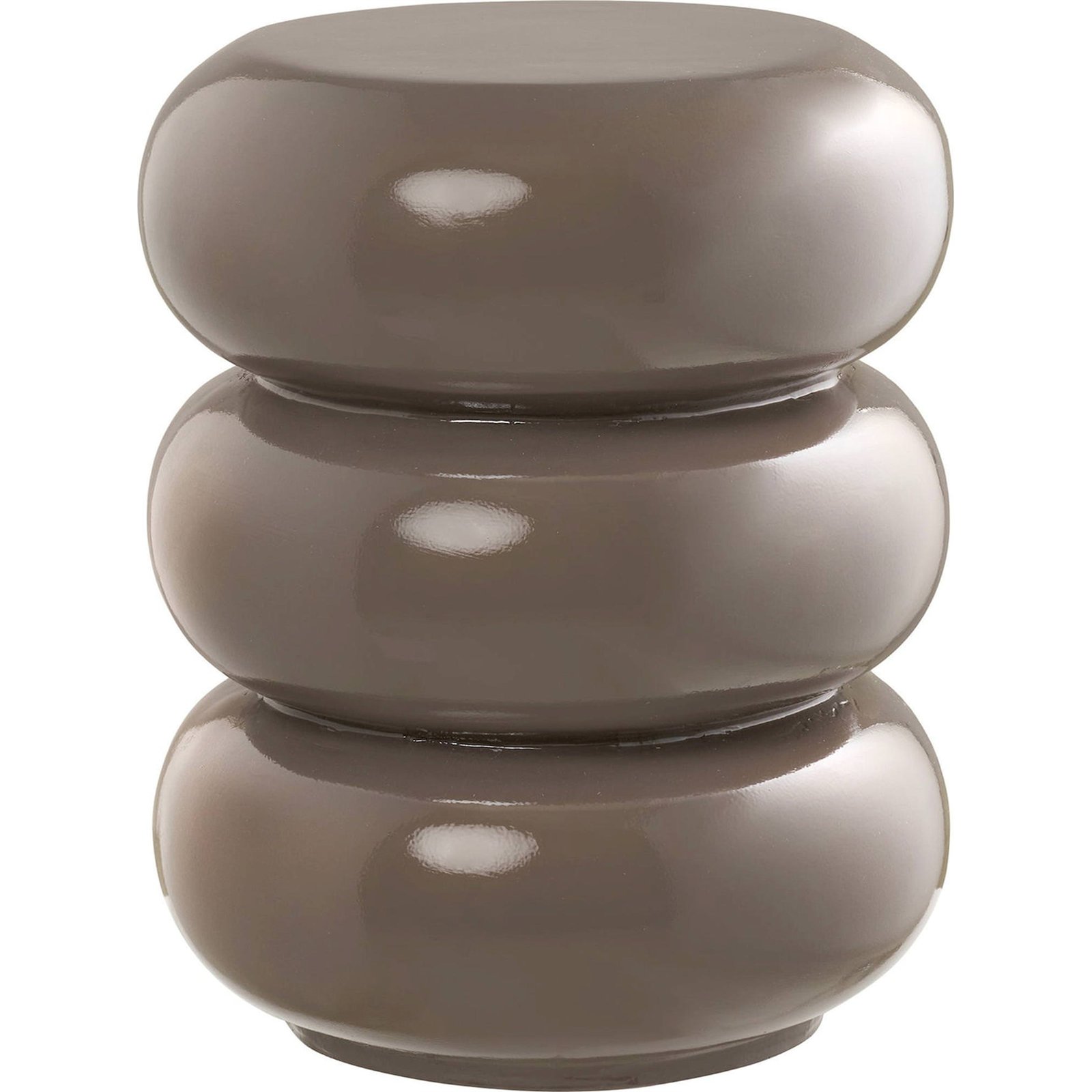 Table d'appoint ronde ROSOLINA haute brillance, RECOLLECTION