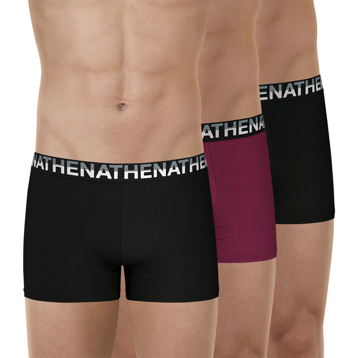 Boxers, lot de 3, ECO PACK, ATHENA