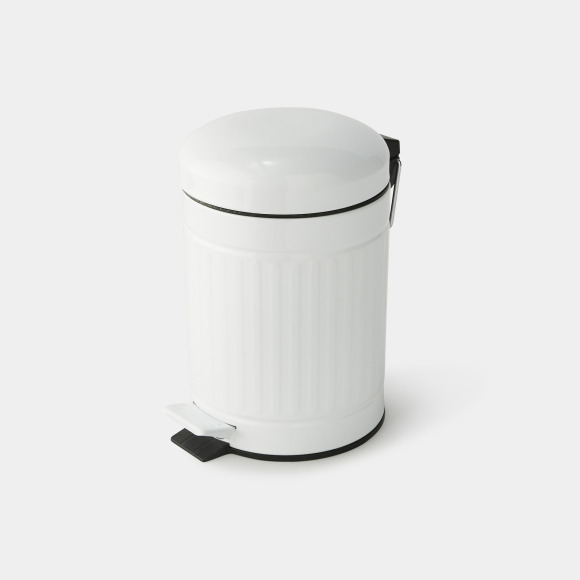 Poubelle à pédale en inox, 3L, MONOPRIX MAISON