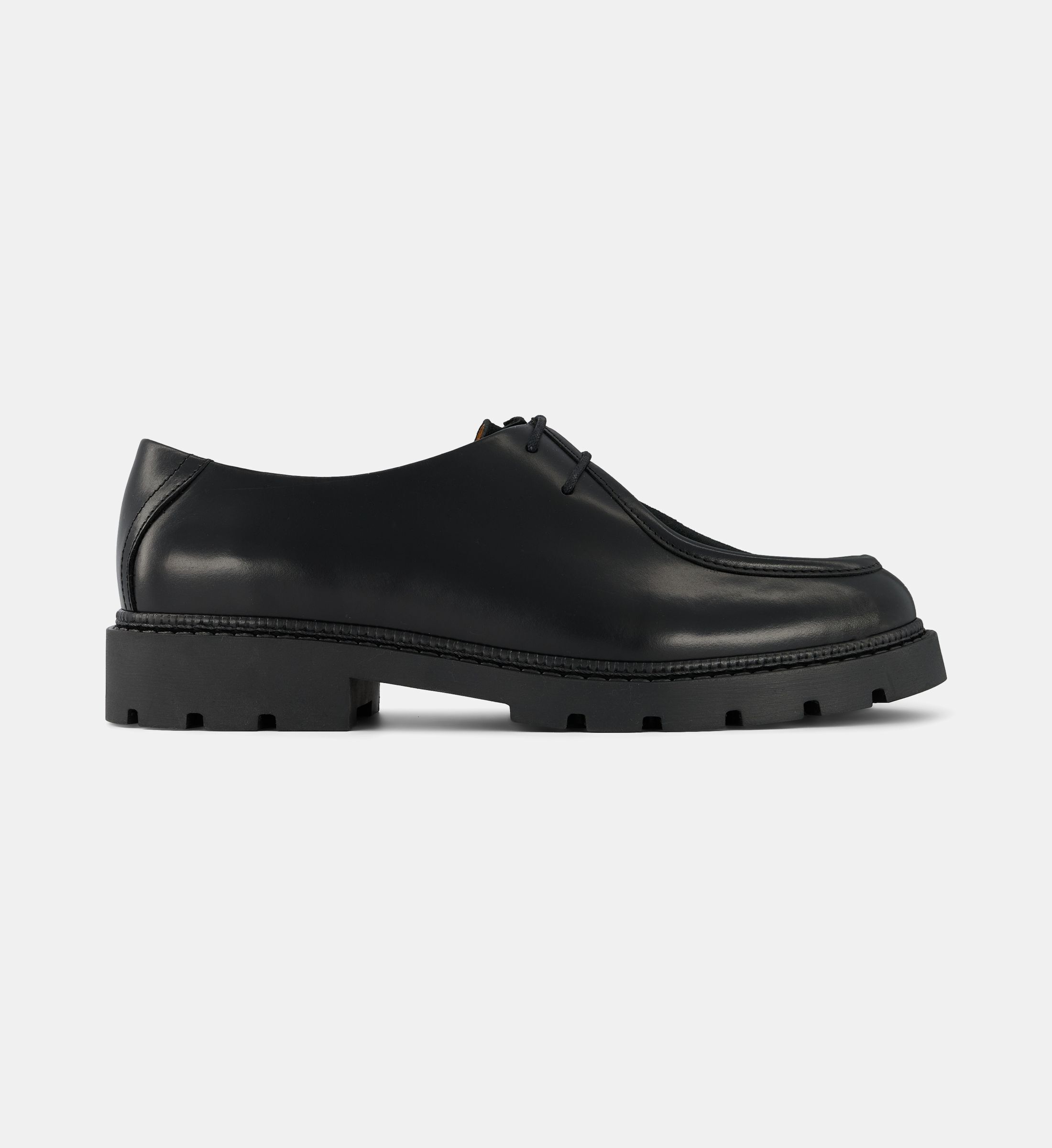 Derbies bi matières octave bout chasse cuir, COMPTOIR GL