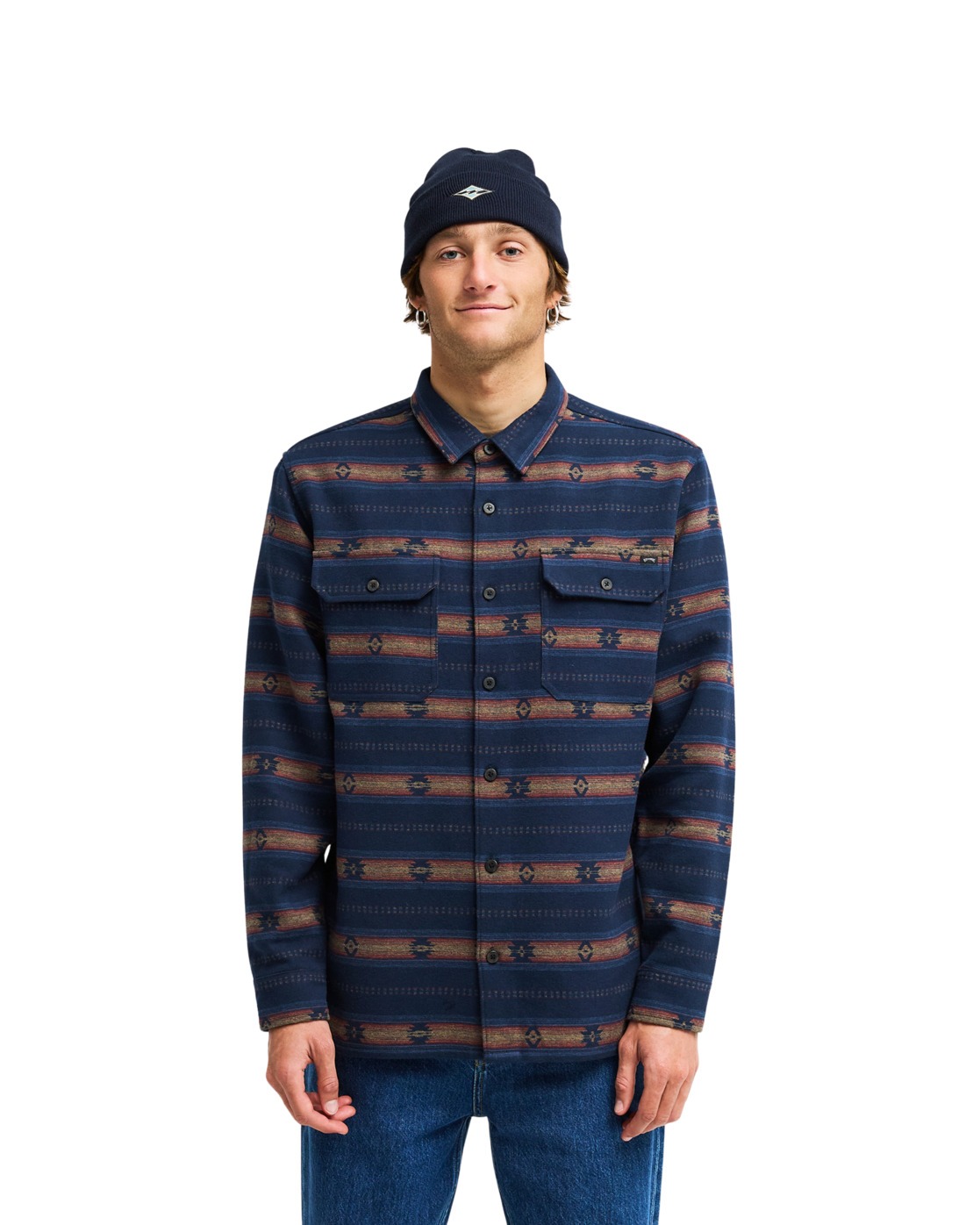 Top tissé texturé tissé teint OFFSHORE JACQUARD FLANNEL, BILLABONG