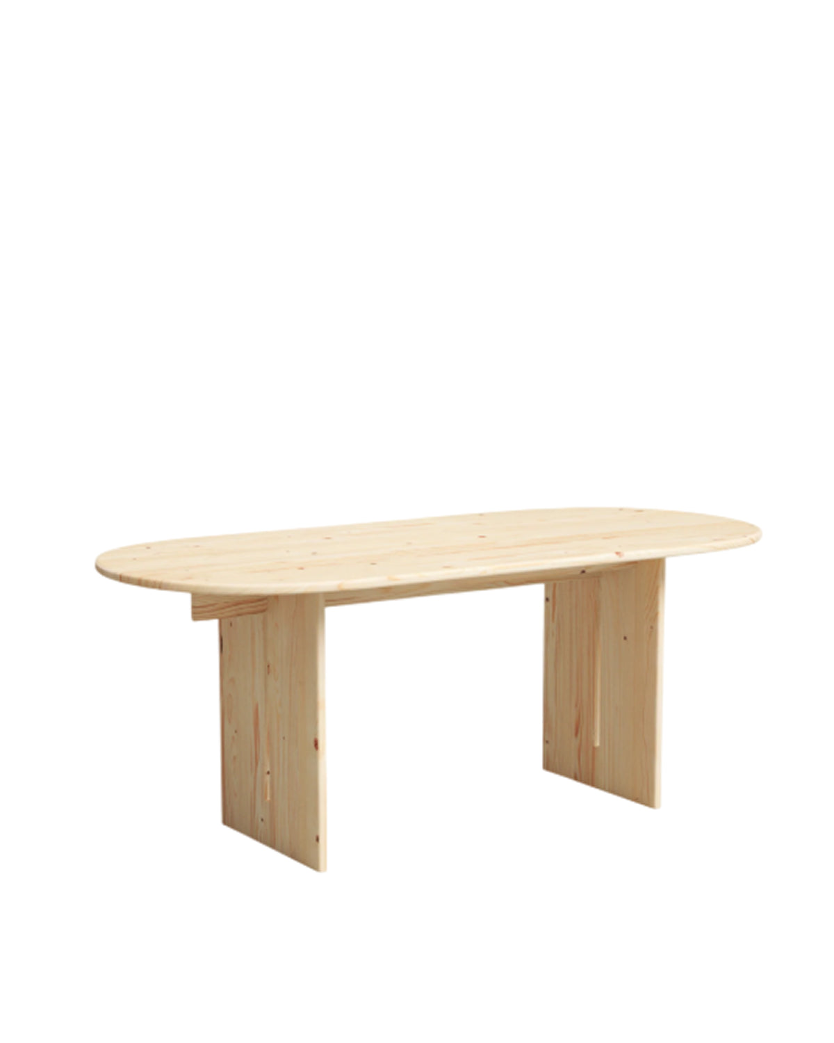 Table à manger en sapin naturel 160 cm - NUMA, HANNUN