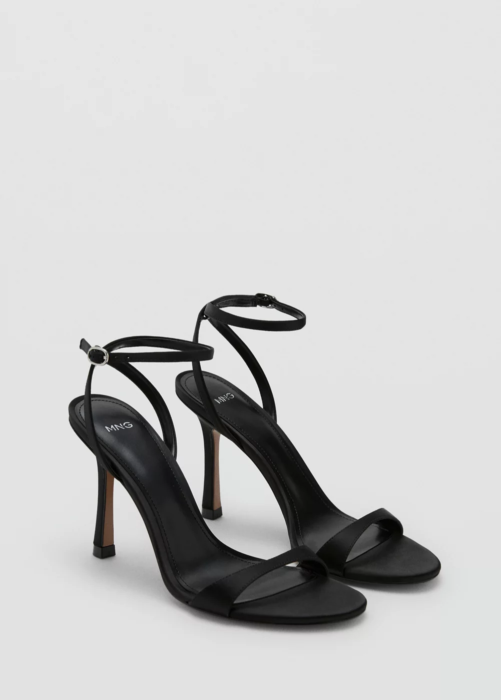 Sandales lanière talon, MANGO