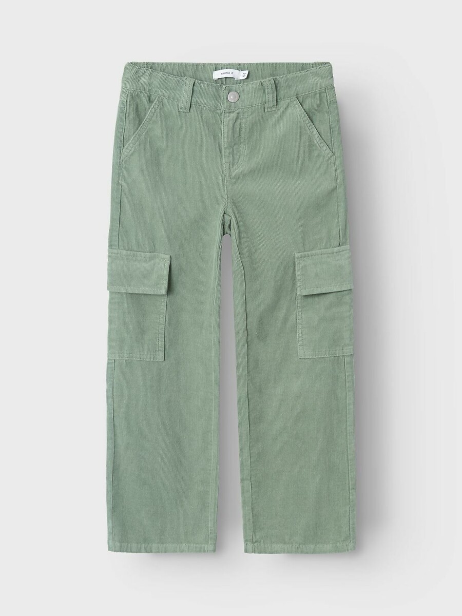 Pantalon cargo en velours