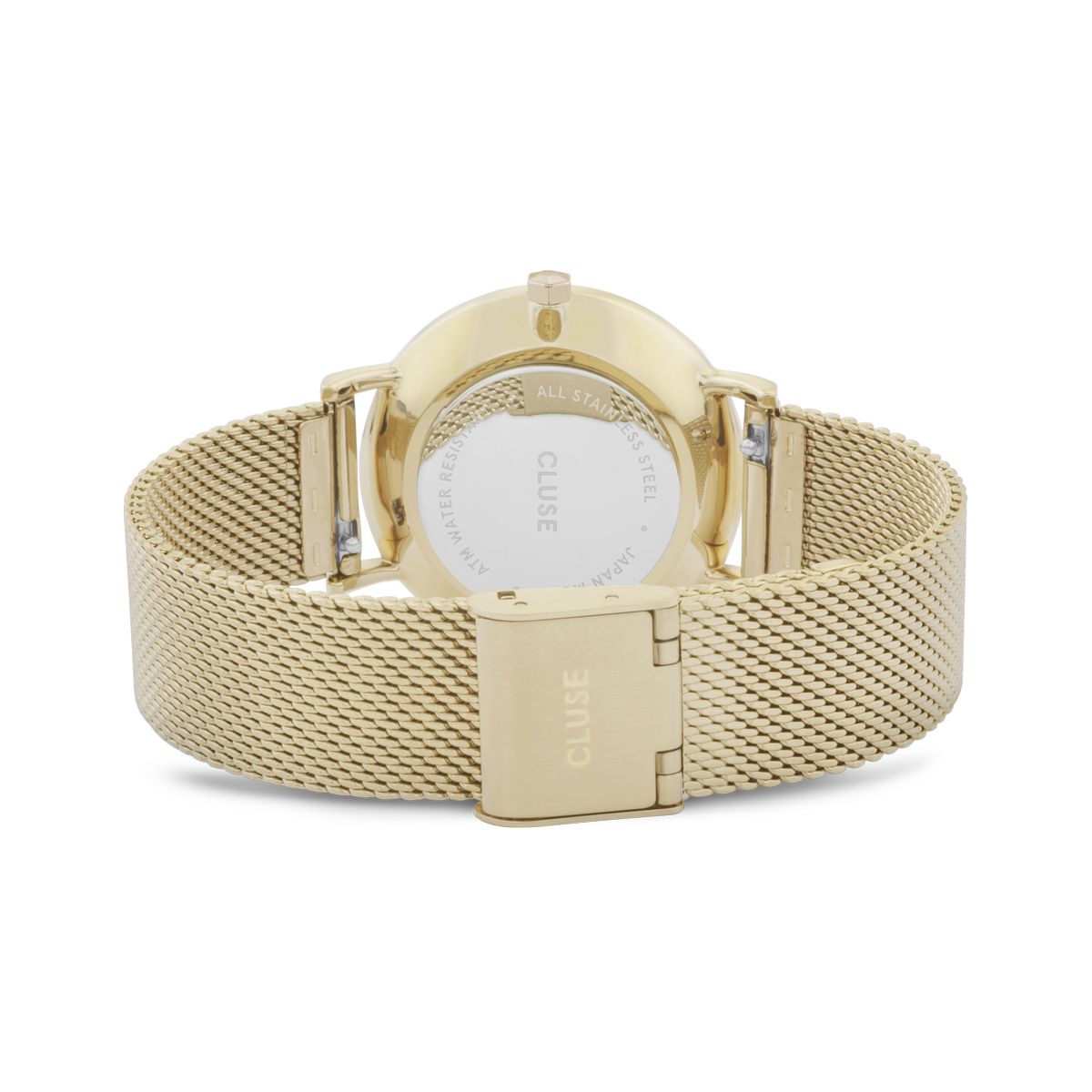 Montre cluse noir online et doré