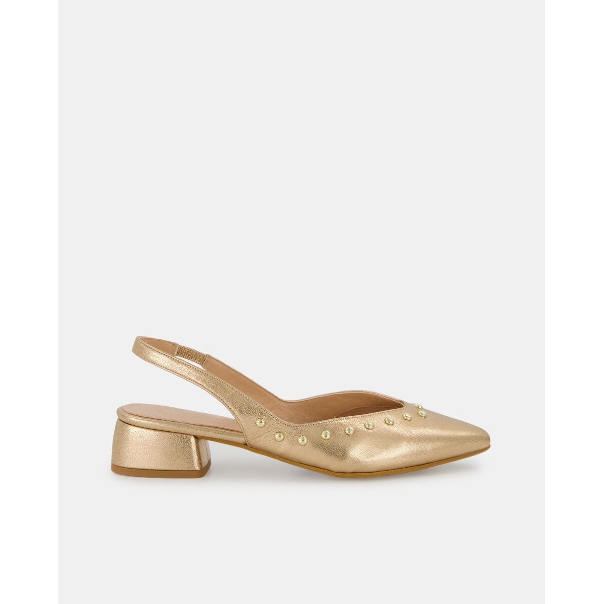 Escarpin cuivre shop