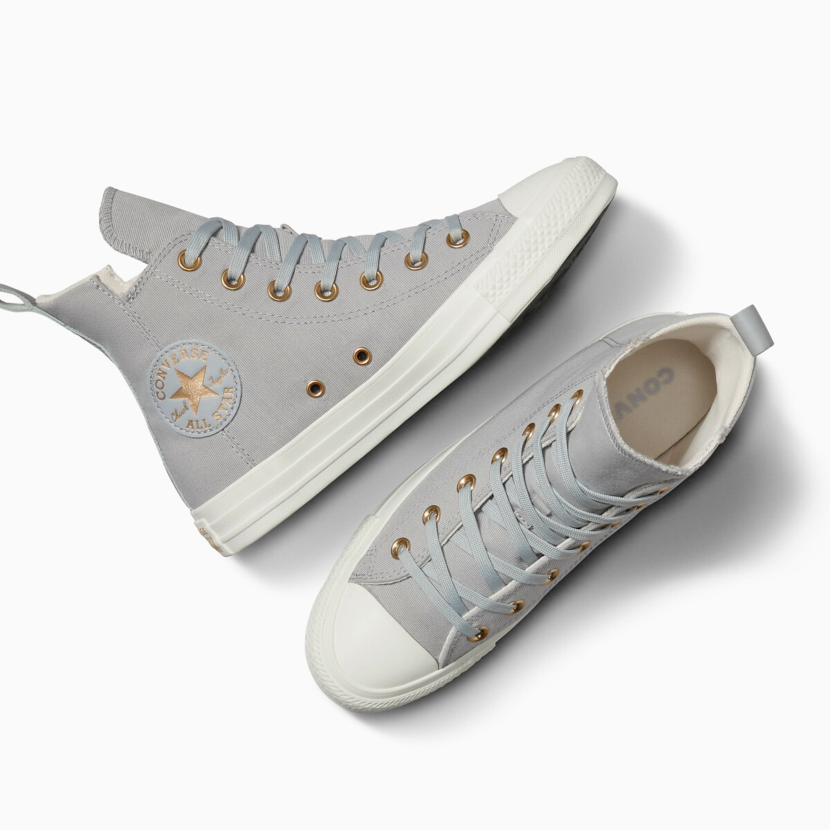 Converse ash grey rose gold cheap