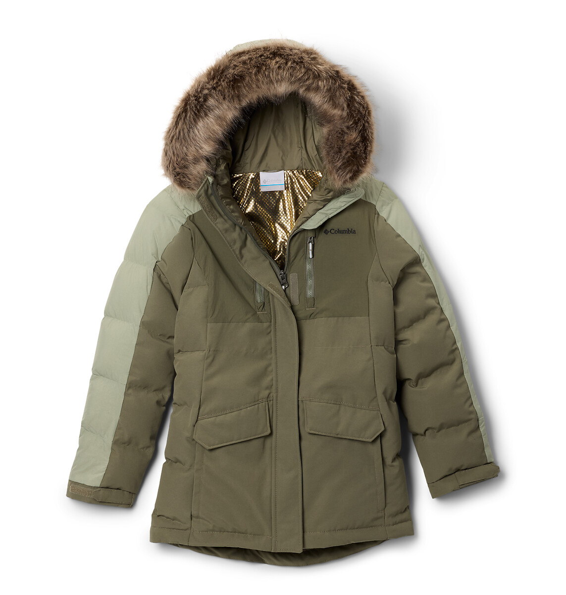 Long Warm Hooded Parka, COLUMBIA