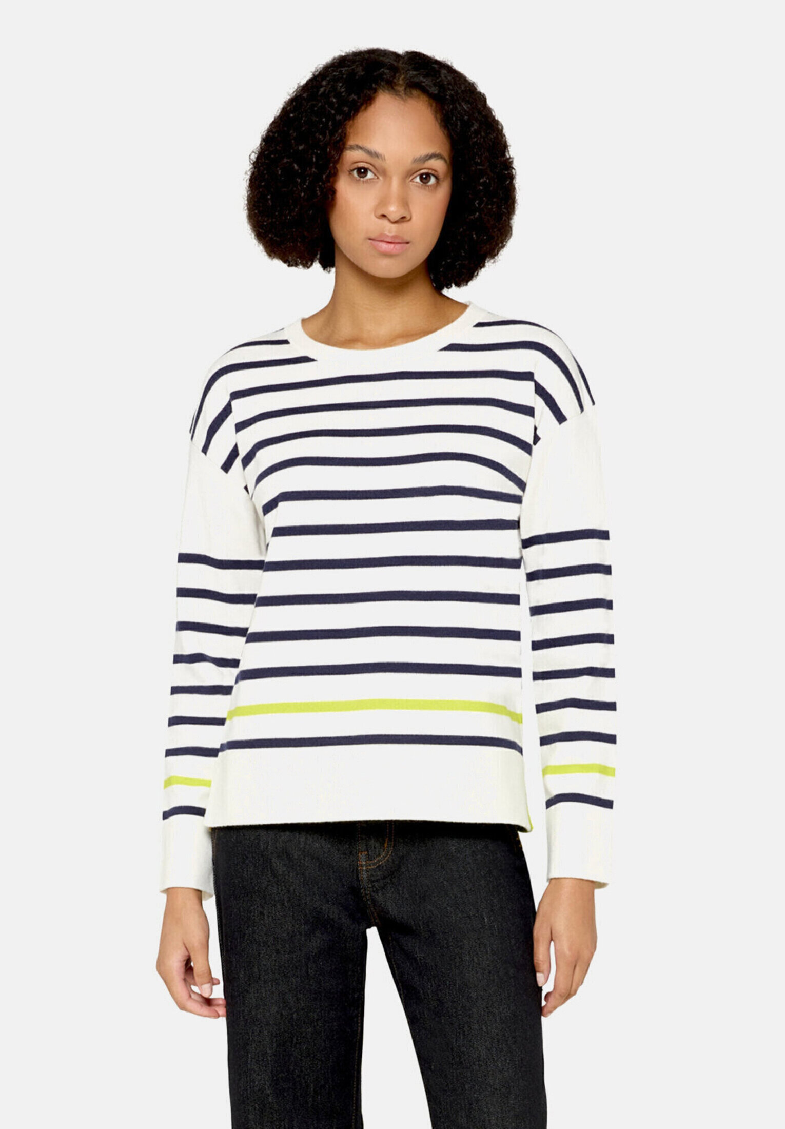 Pull-over en maille à encolure ronde, CARTOON
