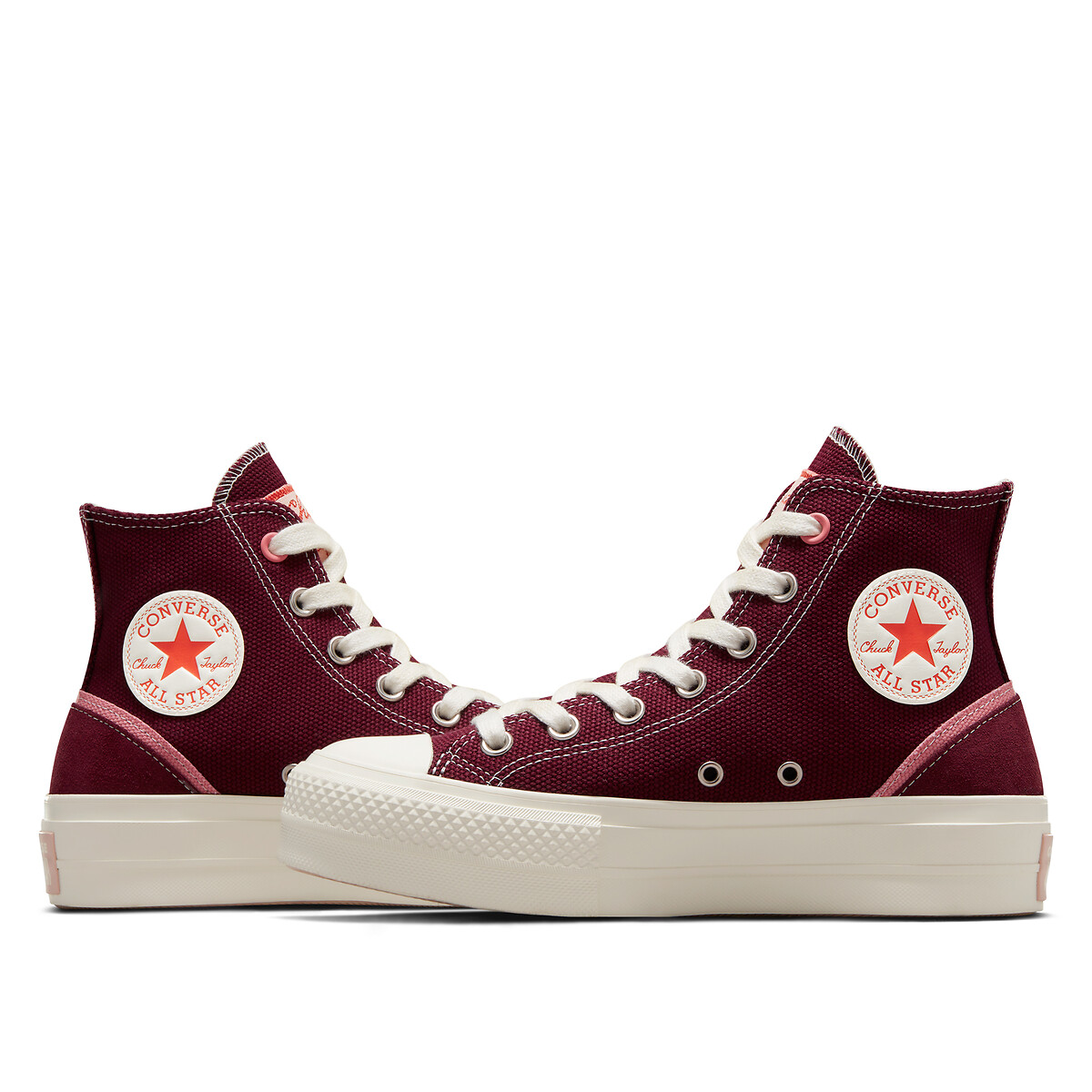Womens burgundy converse hotsell high tops