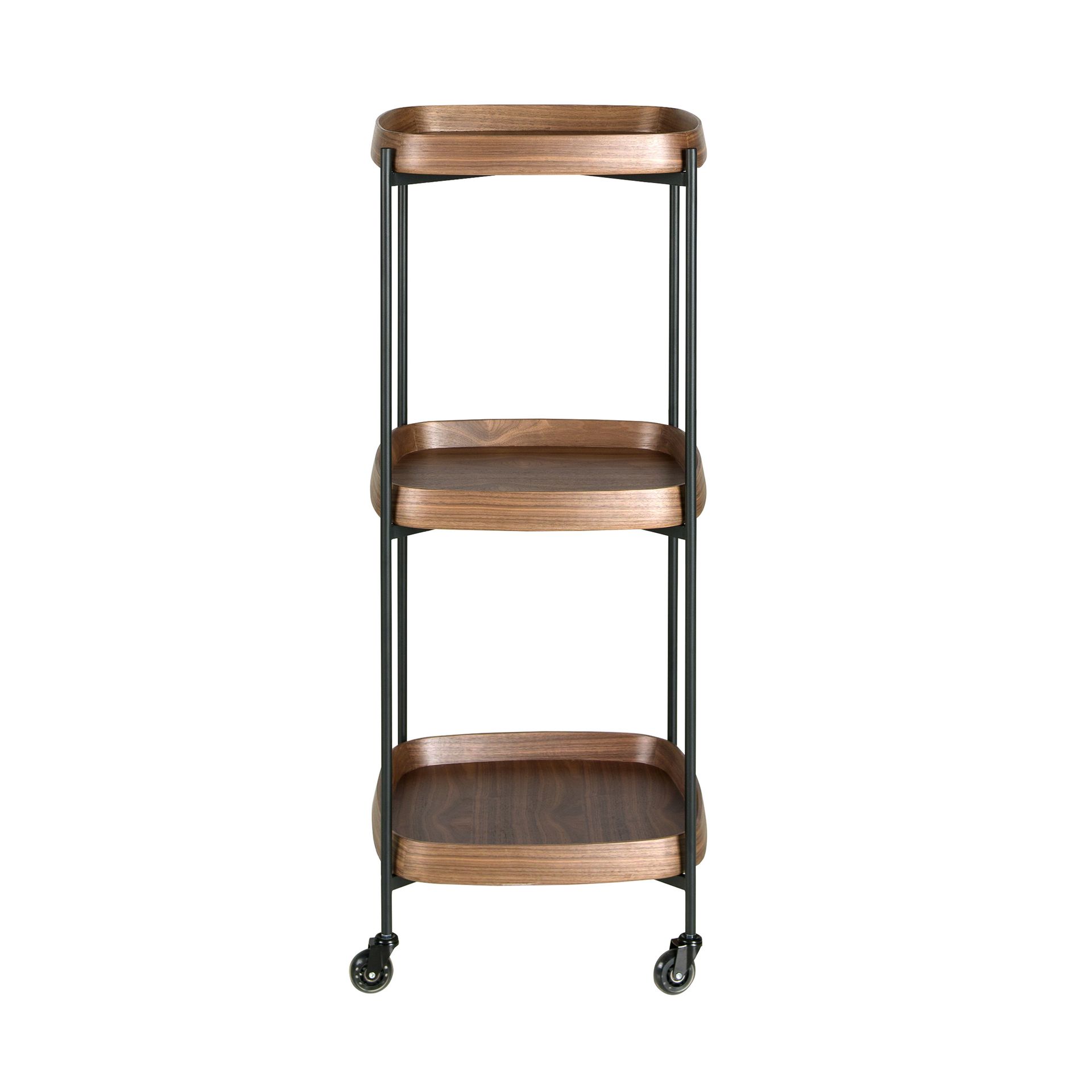 Desserte minibar en bois et acier, ANGEL CERDA