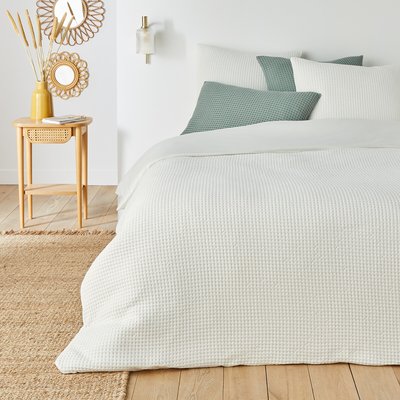 Tifli 100% Honeycomb Cotton Duvet Cover LA REDOUTE INTERIEURS