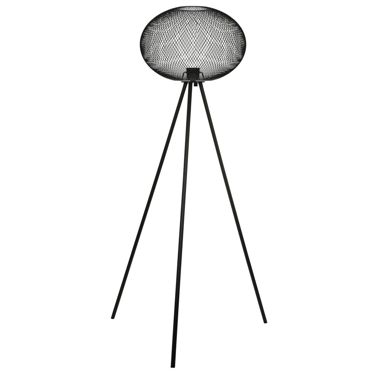 lampadaire design industriel en metal spirit