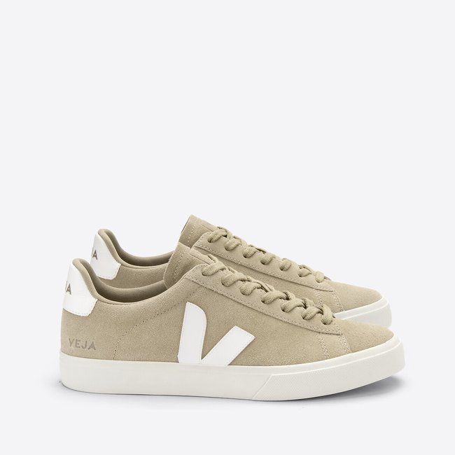 Baskets à lacets en cuir campo camel Veja | La Redoute