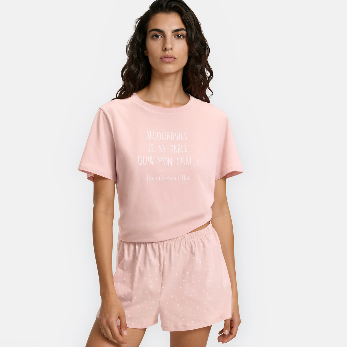 Cotton Jersey Short Pyjamas, SO'HOME