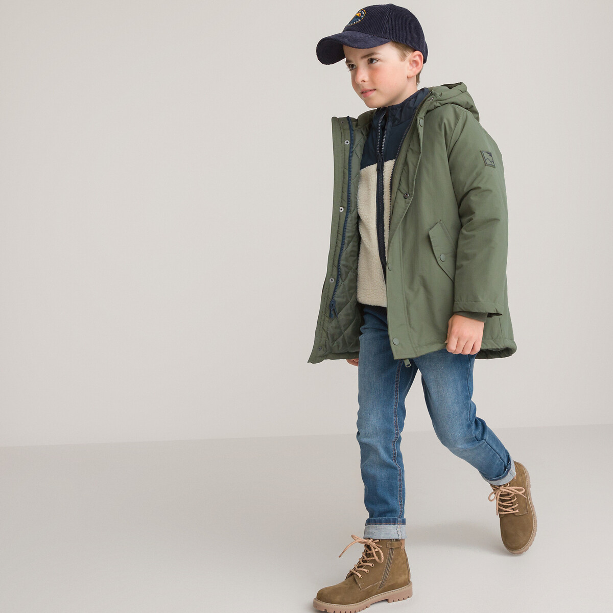 Recycled 3-in-1 Parka with Hood