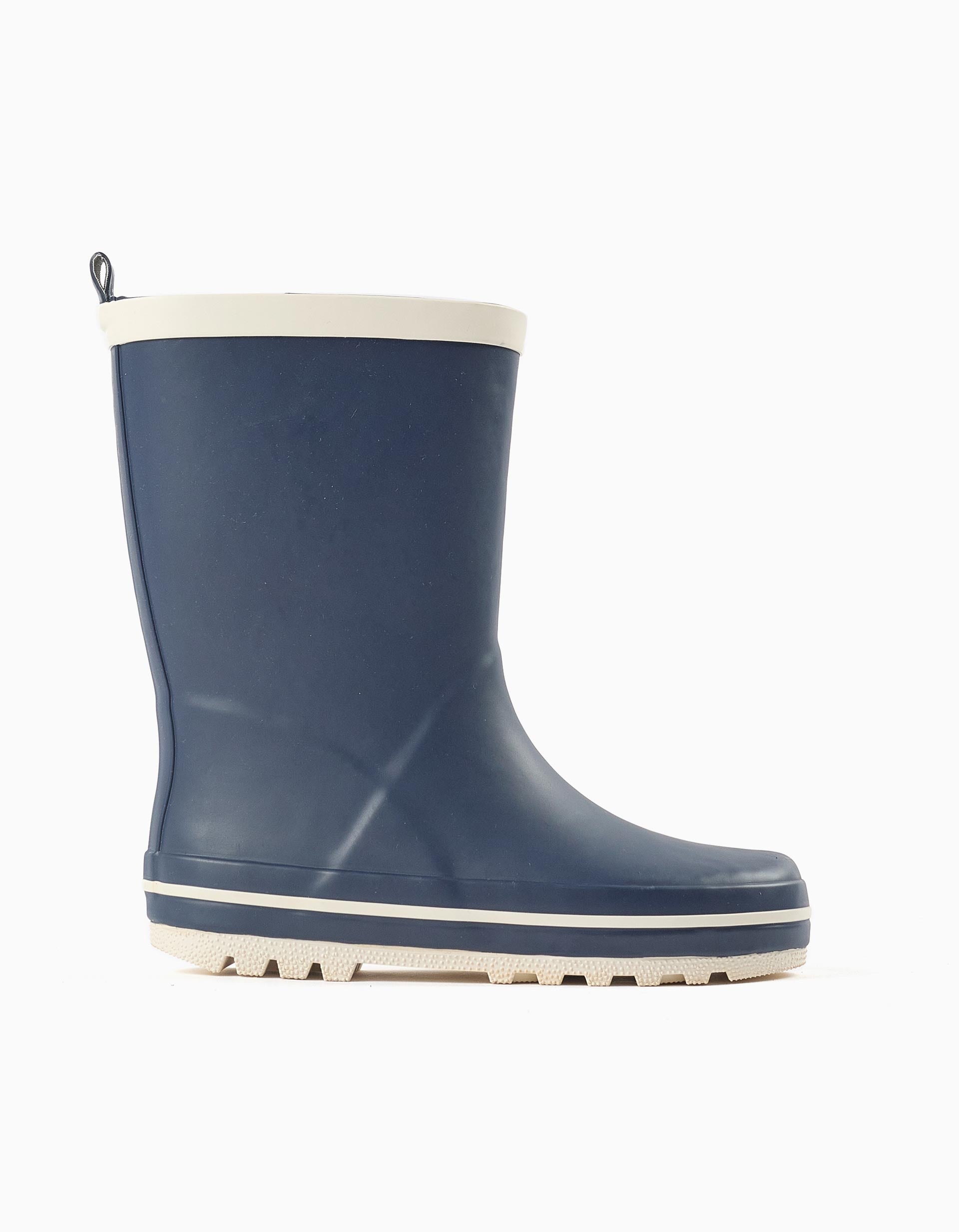 Bottes de pluie en caoutchouc avec semelle antidérapante, ZIPPY
