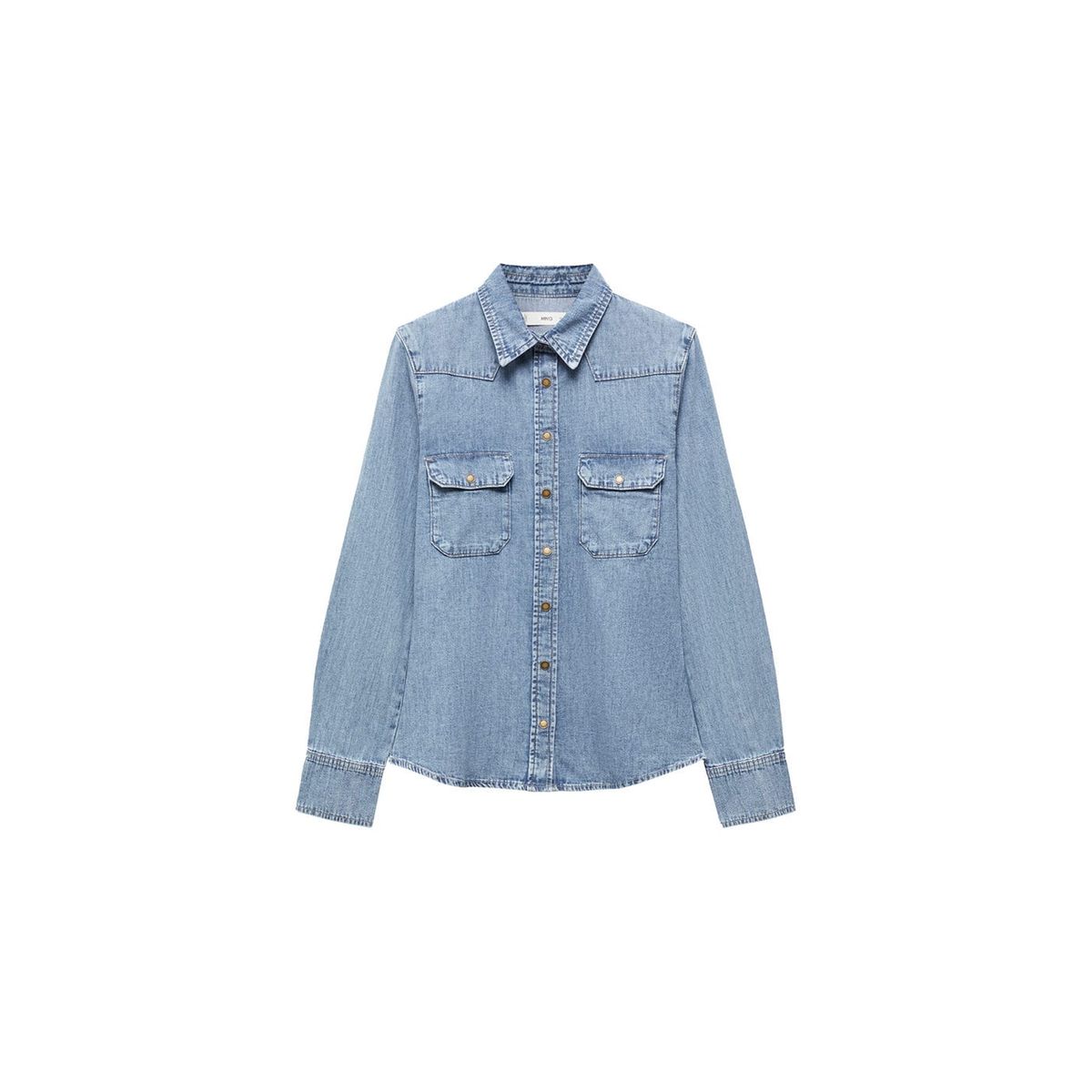 Chemise en hotsell jean femme mango