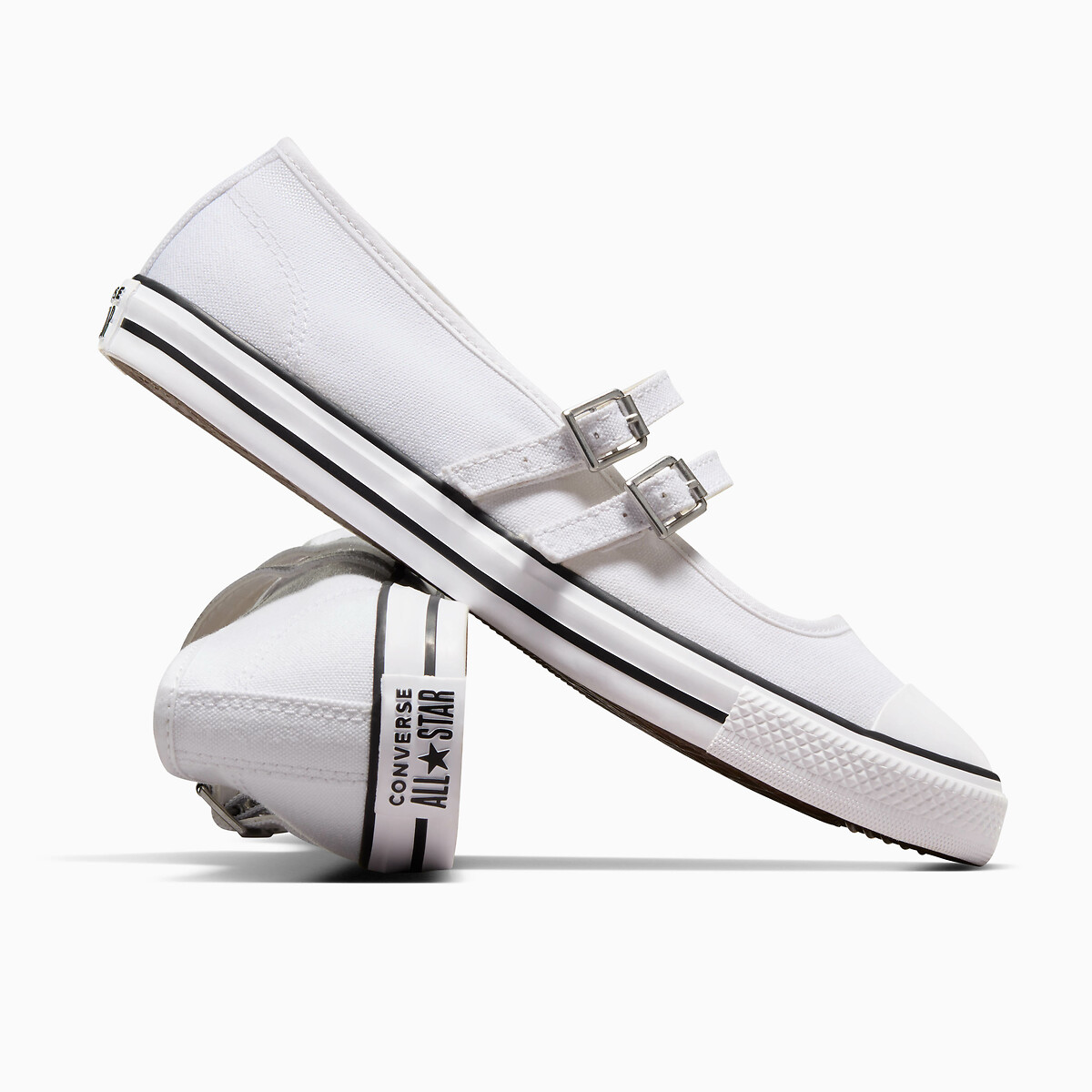 Canvas ballet flats Converse La Redoute