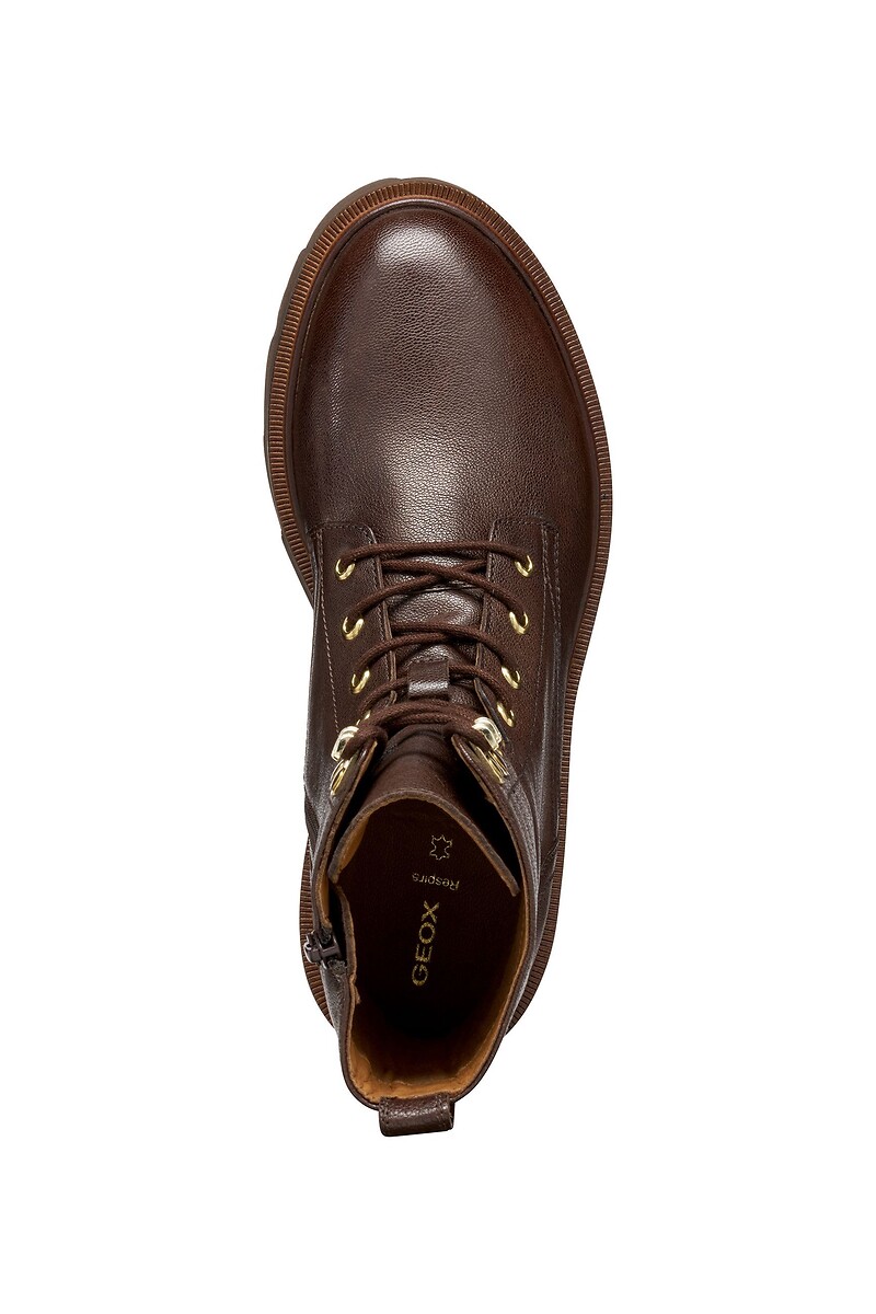 GEOX Botines de piel con cordones NORIZE — photo 5