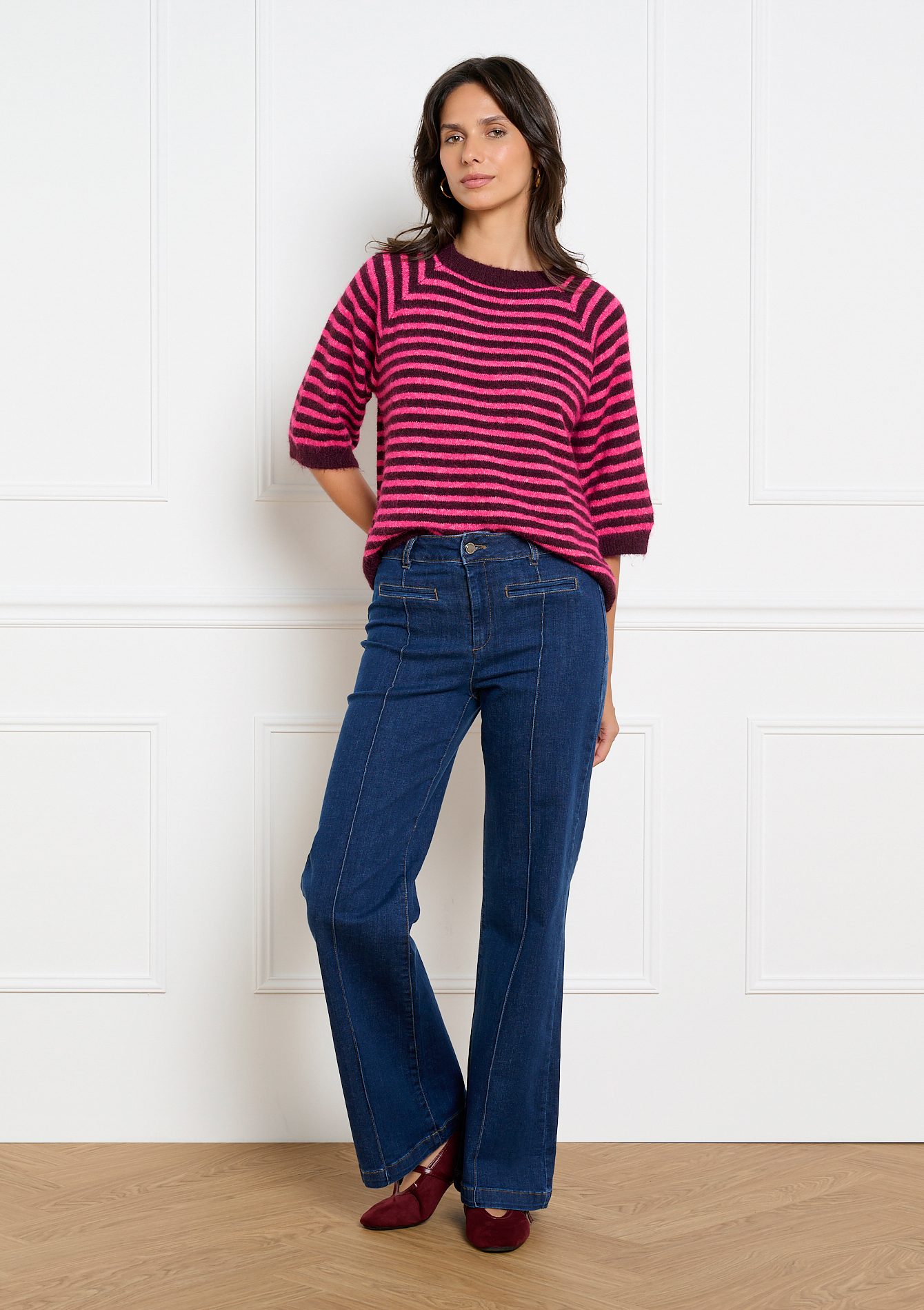 Jean bootcut taille classique, LOLALIZA