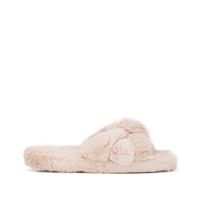 Recycled Faux Fur Mules LA REDOUTE COLLECTIONS