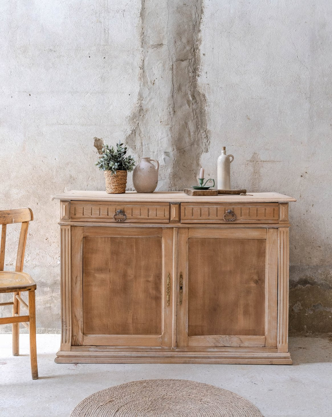 Buffet ancien en sapin Gilbert N°1874 - Bon état, DEBONGOUT