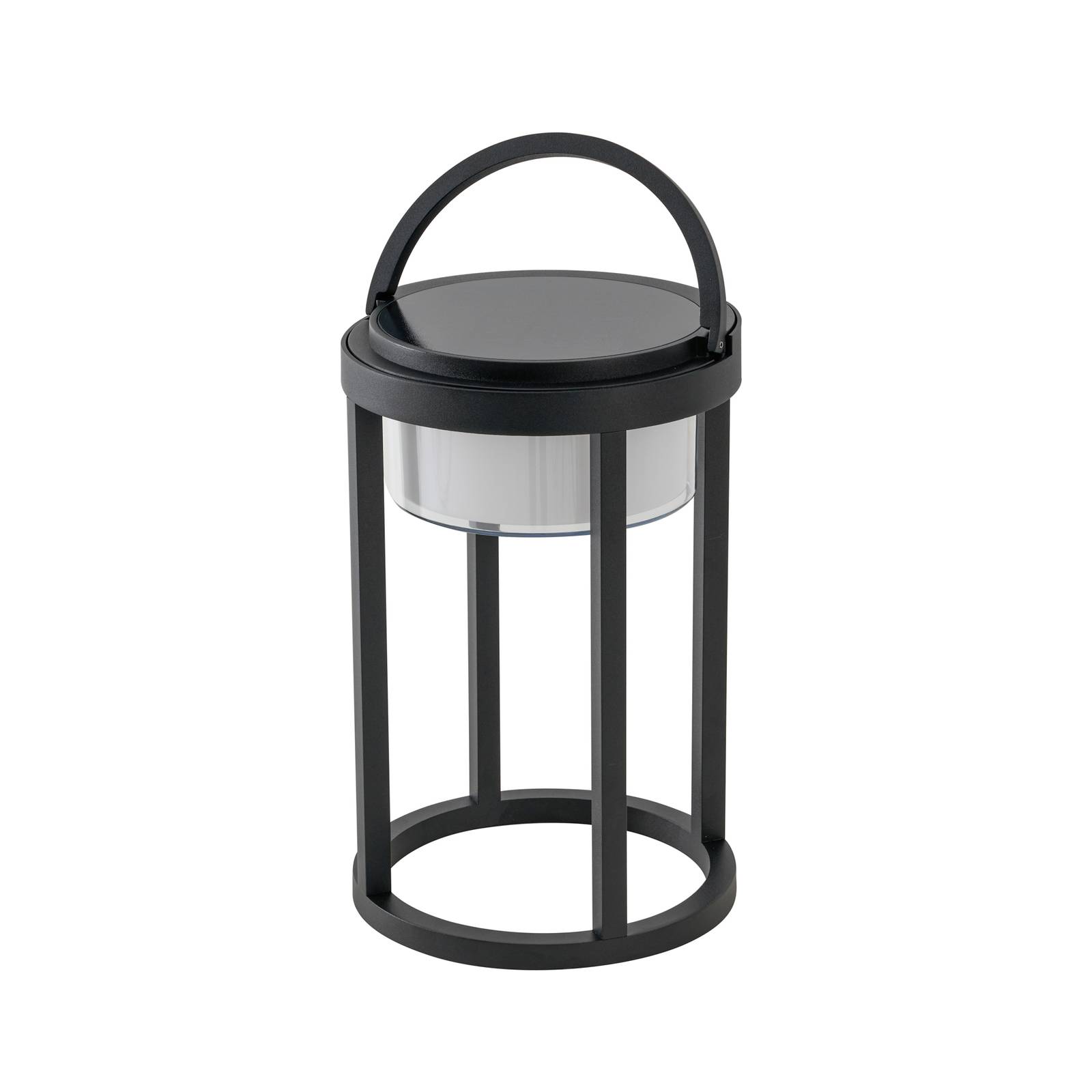 Lampe solaire en aluminium moderneLED, LUCANDE