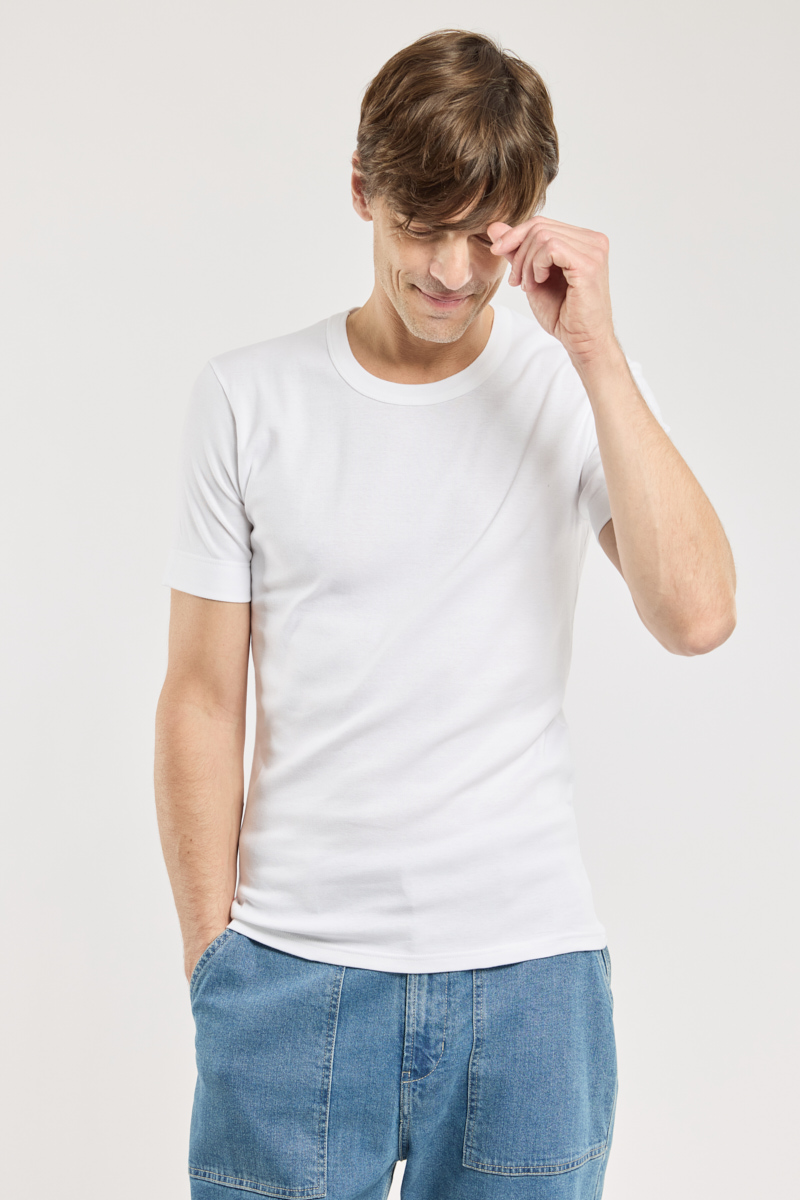 T-shirt col ras du cou en coton, ARMOR-LUX