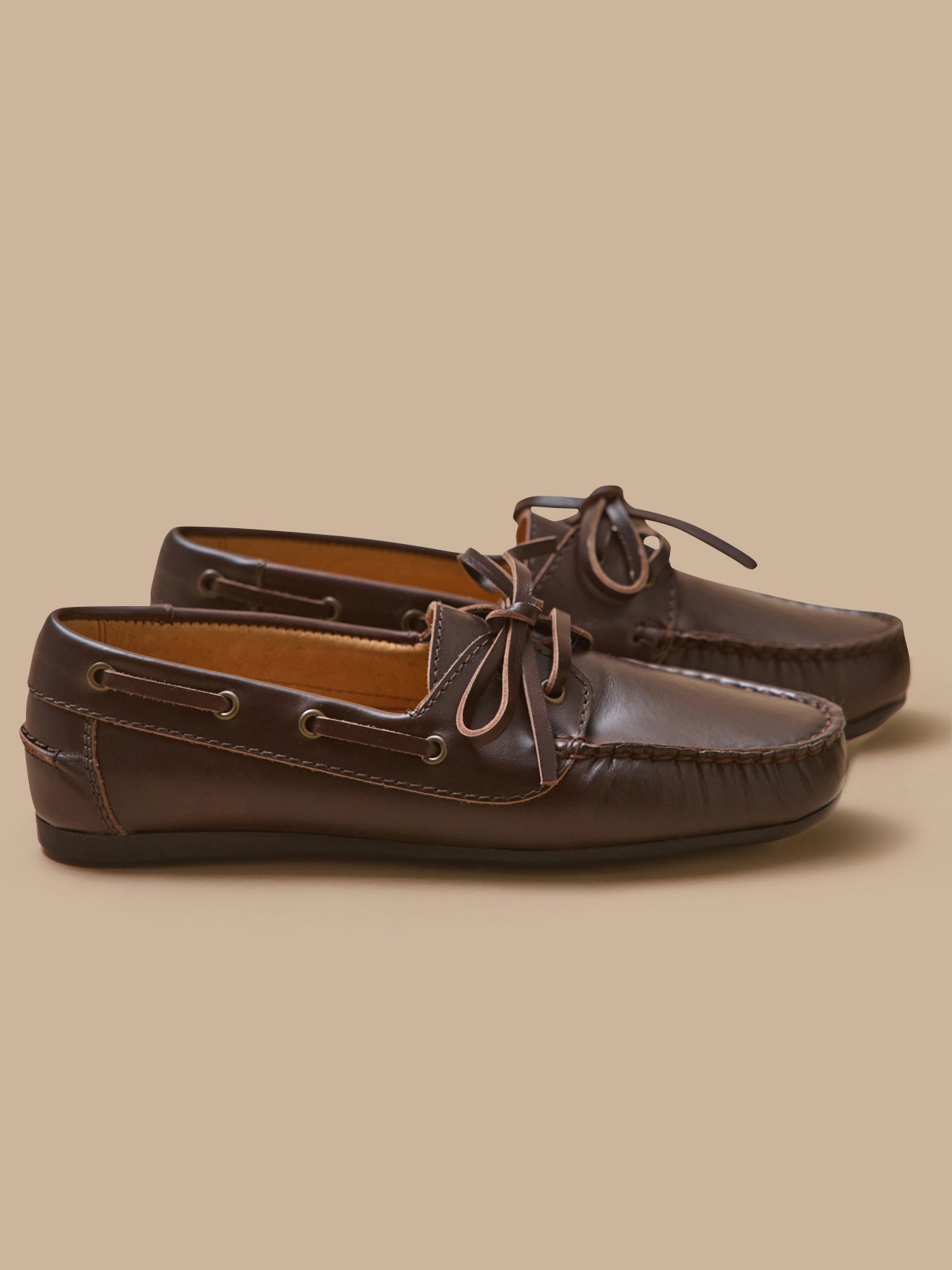 Chaussures bateau cuir, CYRILLUS