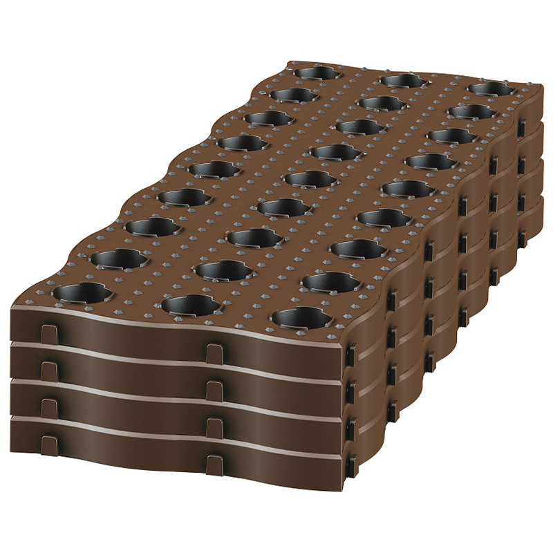 Set de 4 dalles pour potager Maxi 70 cm, GARANTIA