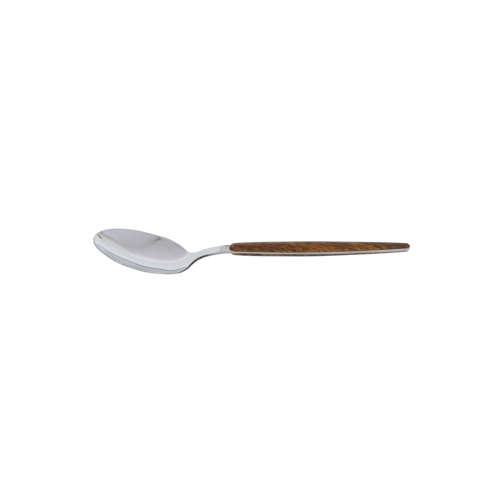 Cuillère de table Amsterdam effet bois (lot de 6), JEAN DUBOST