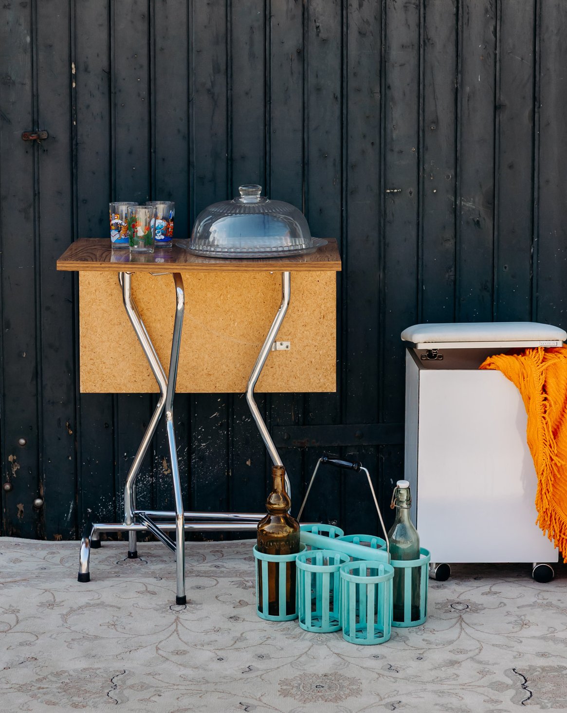 Table à manger en formica Romy N°1327 - Bon état, DEBONGOUT