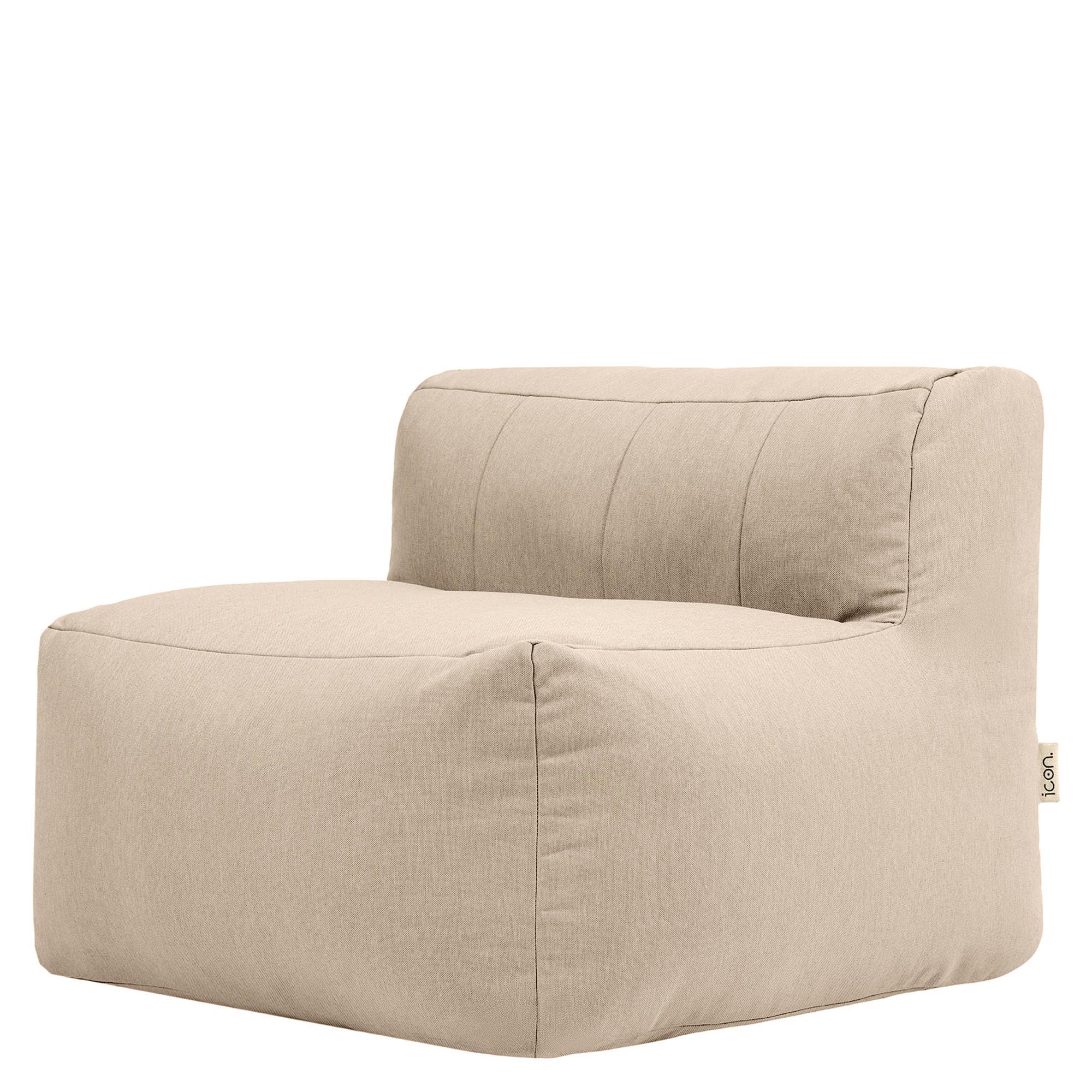 Pouf fauteuil compressé de jardin modulable en oléfine imperméable Oeko-Tex® - ZEN, ICON
