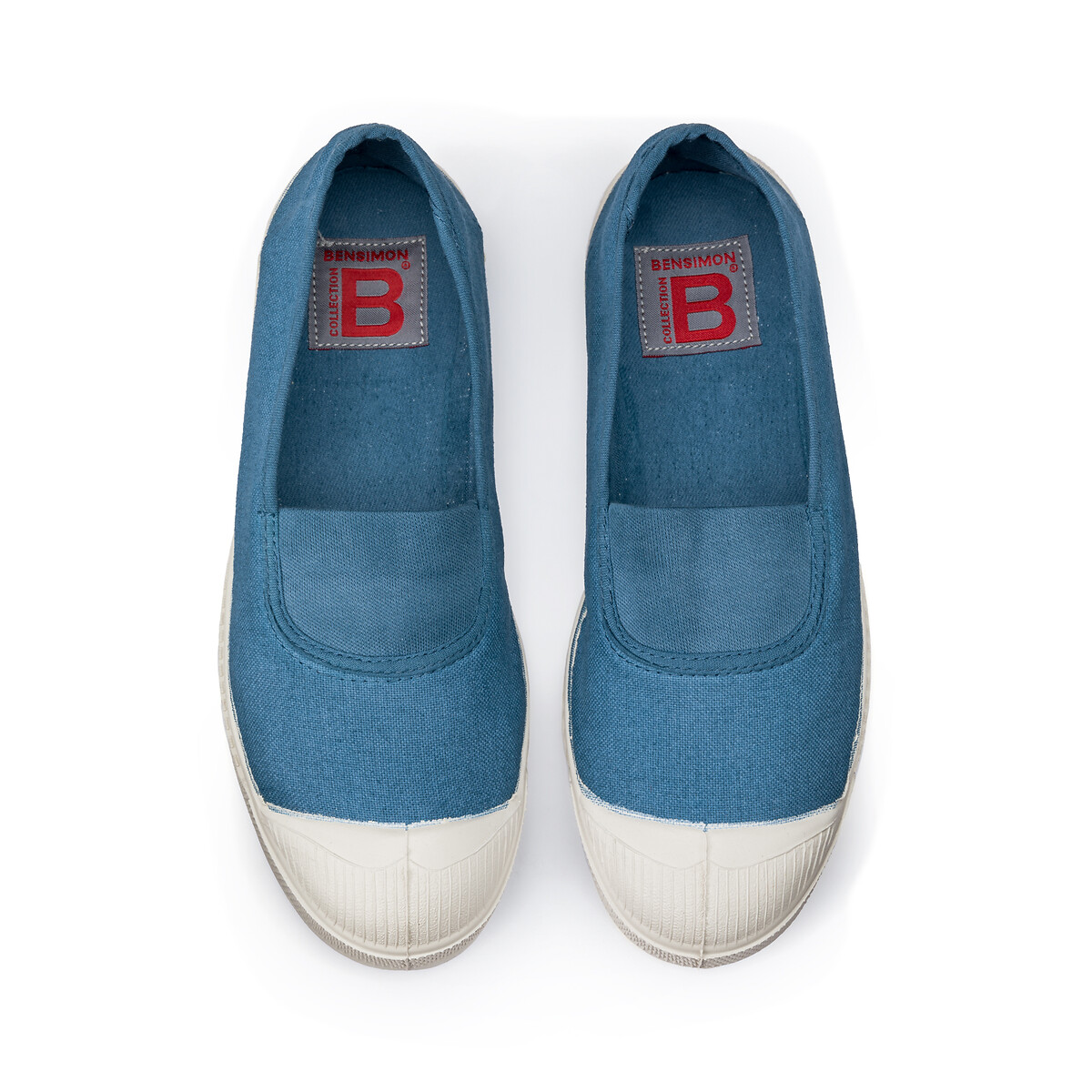 Zapatillas con elástico azul denim Bensimon | La Redoute