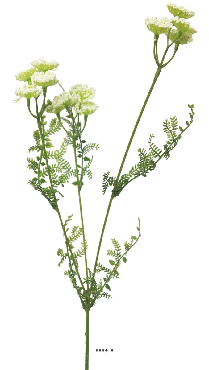 Achillée artificielle en tige, H 52 cm Crèm, ARTIFICIELLES