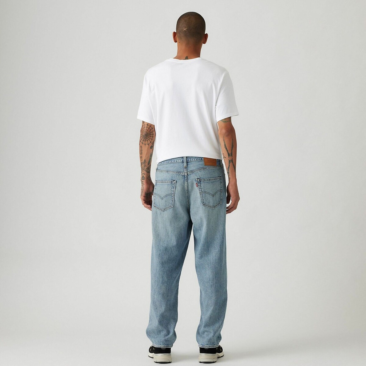 Jean 1. STATE Toile Gris Clair Taille 44 - Coton Et Lin, Occasion Très Bon état