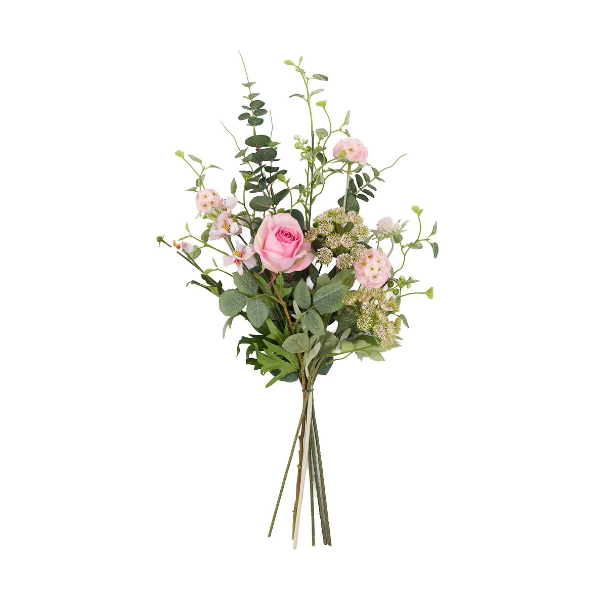 Pink Mixed Floral Wrapped Bouquet, ÉDITÉ