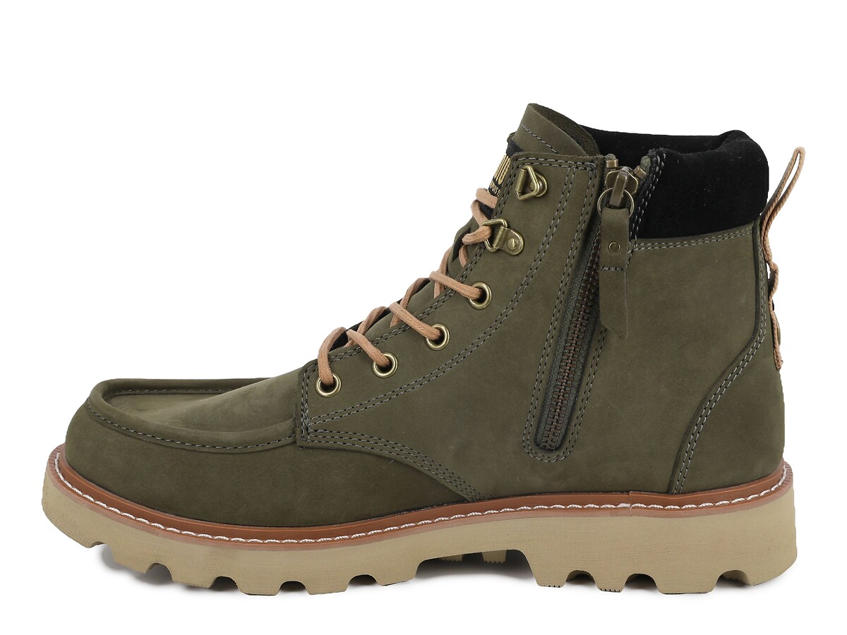 Palladium Botines de piel TROOPERLITES GRIT ZIP — photo 3