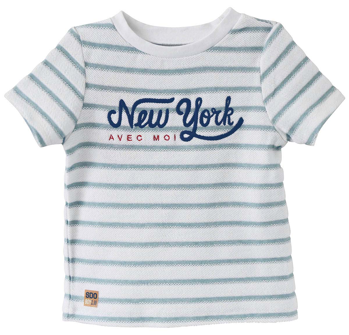 T-shirt maille bouclette cornelius, SUCRE D'ORGE
