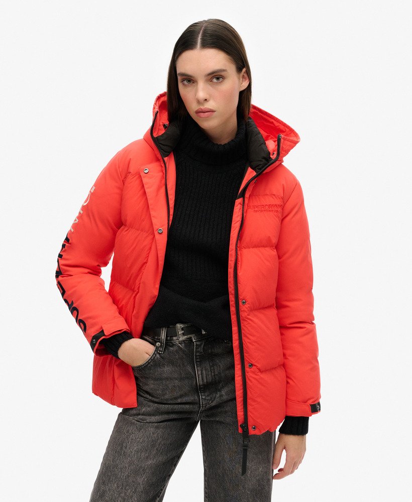 Parka rembourrée à capuche City Wind, SUPERDRY